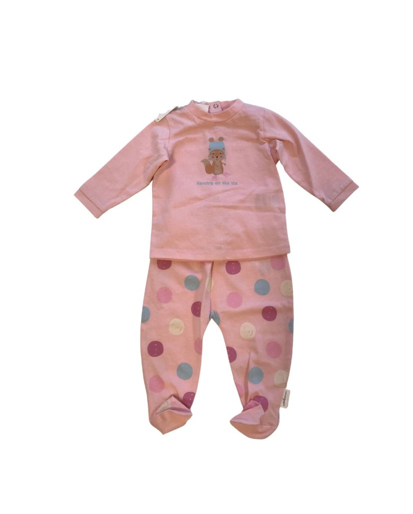 5016 Pijama dos piezas bebé 'Ardilla'