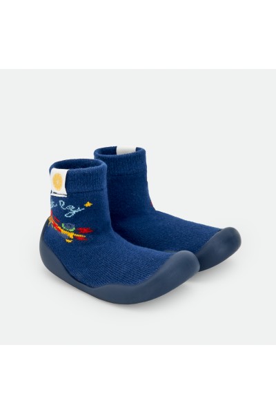 6912 ZAPATILLA CALCETIN MARINO