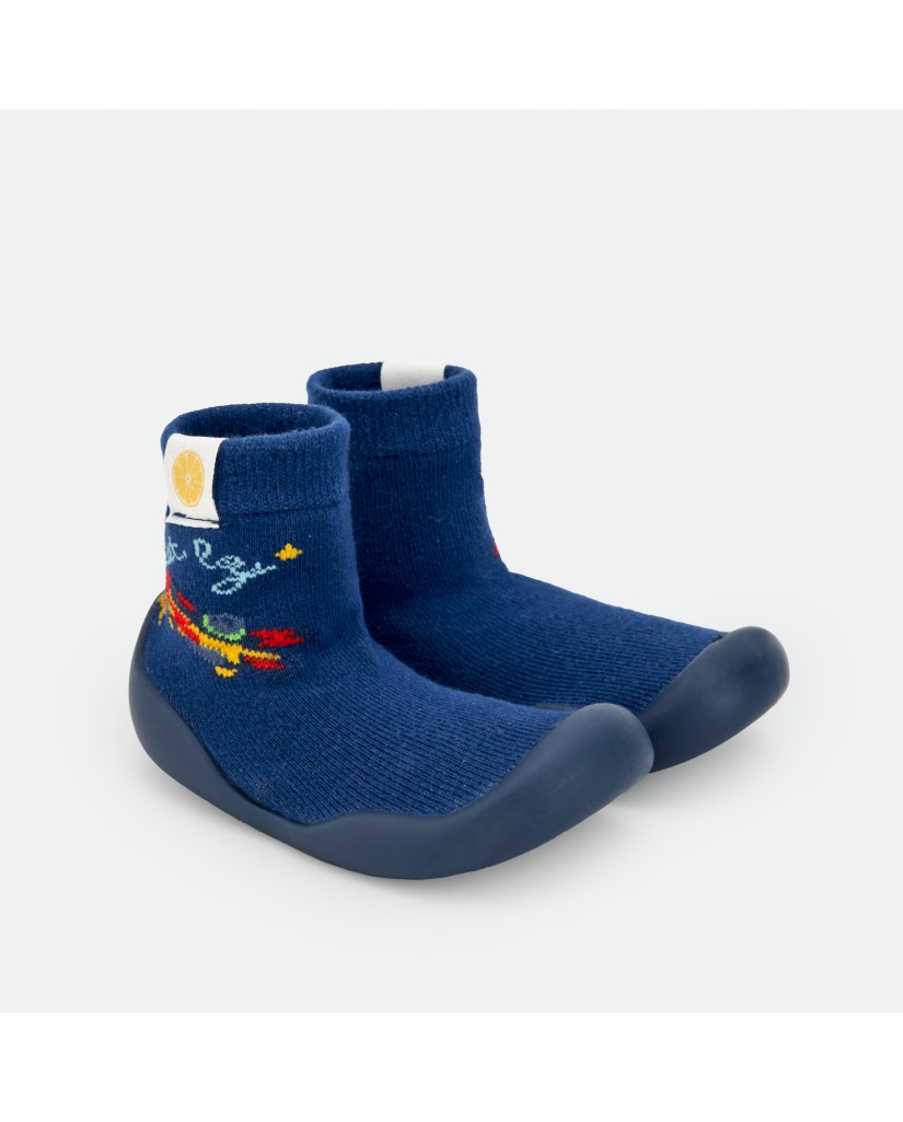 6912 ZAPATILLA CALCETIN MARINO