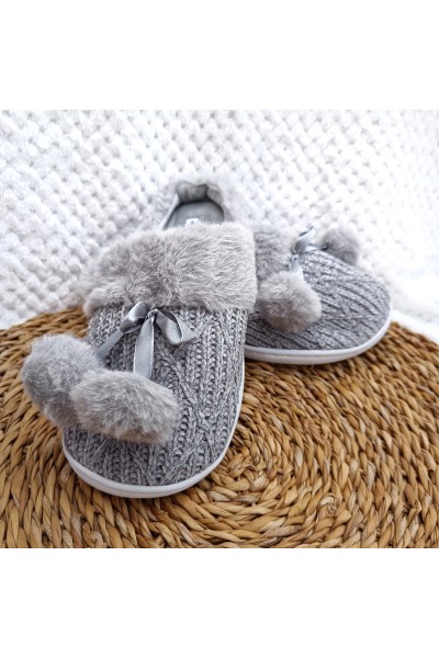 FJA24-1881 ZAPATILLAS MUJER POMPON-40 GRADOS