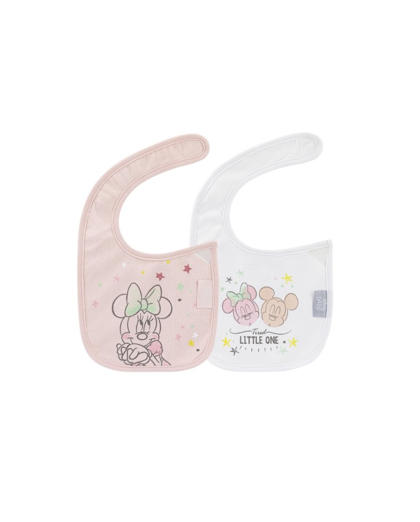 BABEROS MINNIE2 BABEROS PUNTO PACK 2 MINNIE