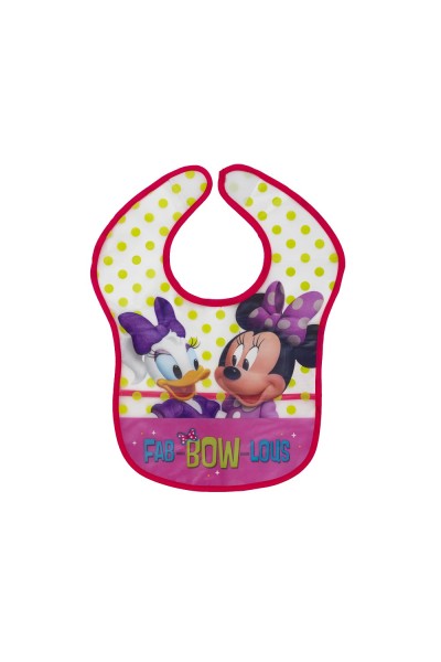 MN-BIBPACK-1-20 PACK 2 BABEROS MINNIE IMPERMEABLE