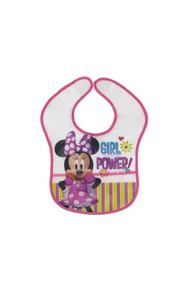 MN-BIBPACK-1-20 PACK 2 BABEROS MINNIE IMPERMEABLE