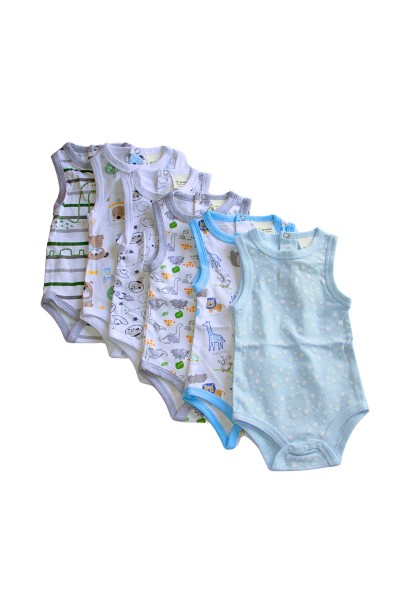 pack02 Pack de 6 bodys de bebé tirante niño 40 Grados