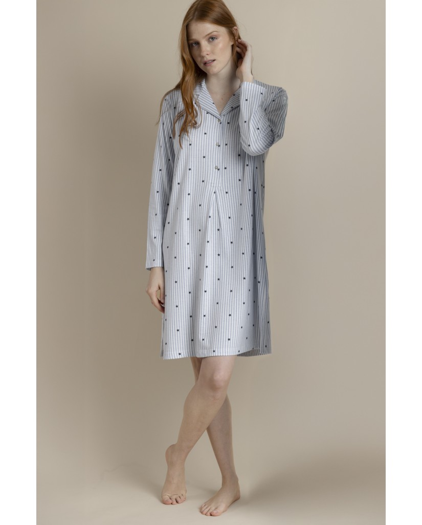61443-0 CAMISOLA MUJER TAPETA STRIPES AND STARS ADMAS