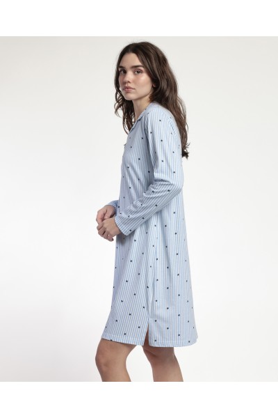 61443-0 CAMISOLA MUJER TAPETA STRIPES AND STARS ADMAS