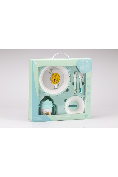 SET19 Set Vajilla 5 PCS Savana Interbaby