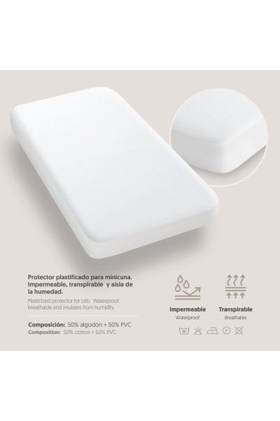 802 Protector minicuna plastificado-Interbaby