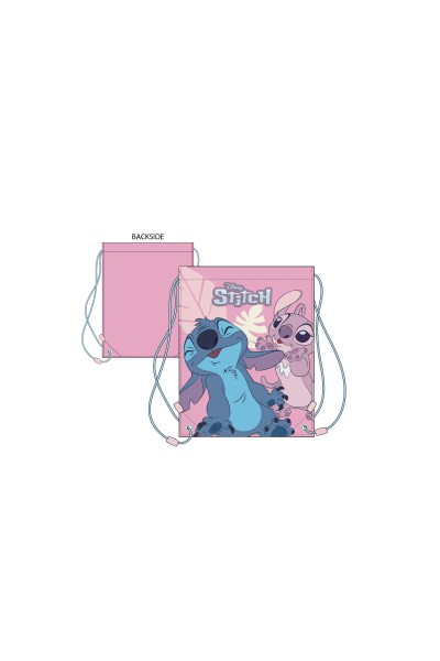 NW1438 MOCHILA CUERDAS LILO&STITCH 40X35 CM