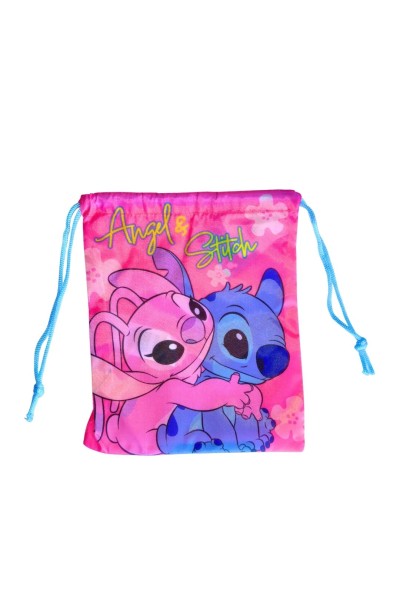 NW1444 BOLSA NIÑA MERIENDA&DESAYUNO LILO&STITCH 26X21CM