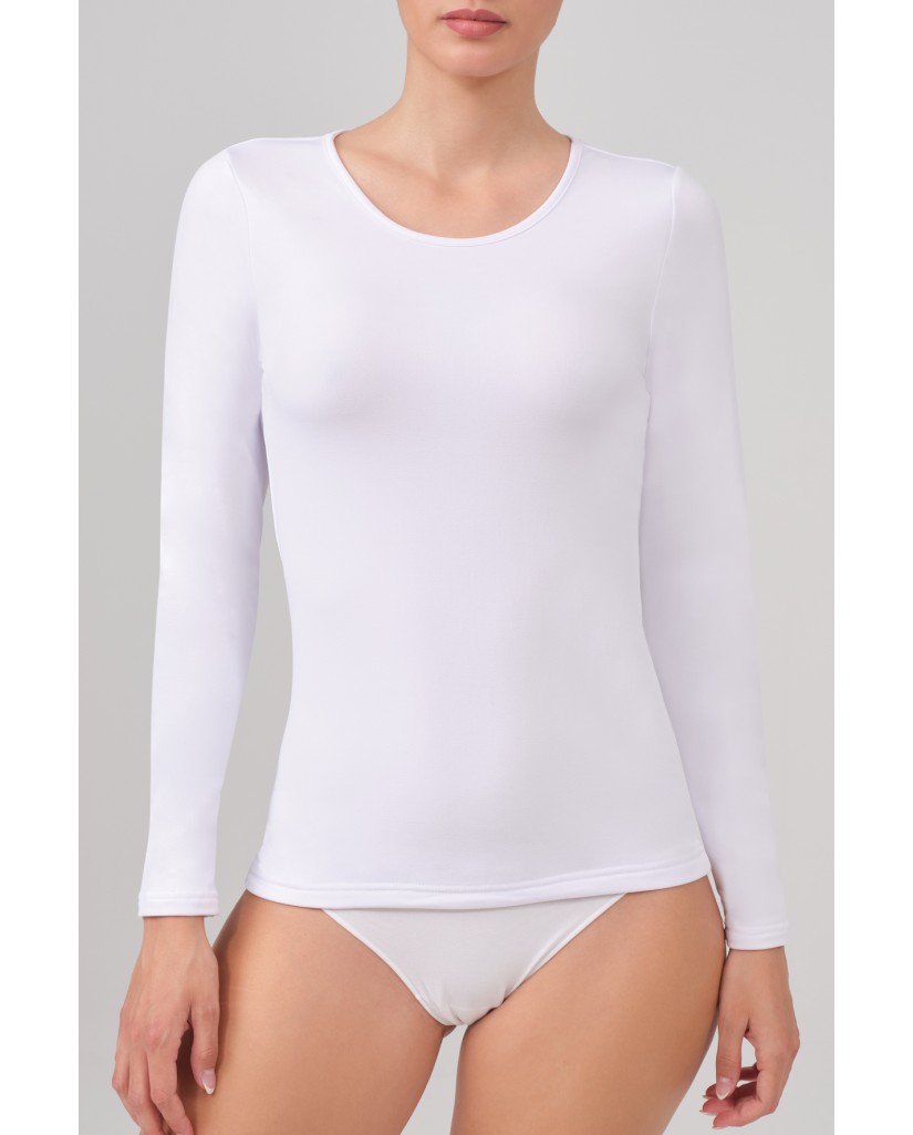 24080 Camiseta térmica mujer cuello redondo-40 Grados