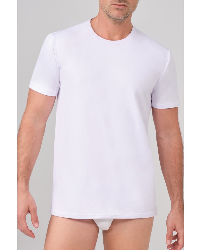 24078 Camiseta térmica caballero manga corta cuello redondo-40