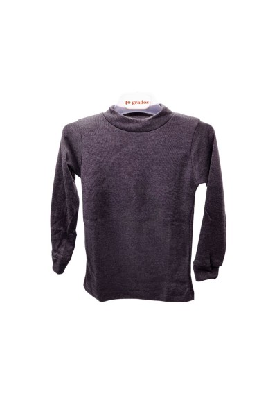 24125 Camiseta Cuello Semicisne Unisex