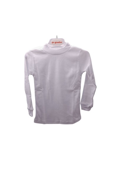24125 Camiseta Cuello Semicisne Unisex