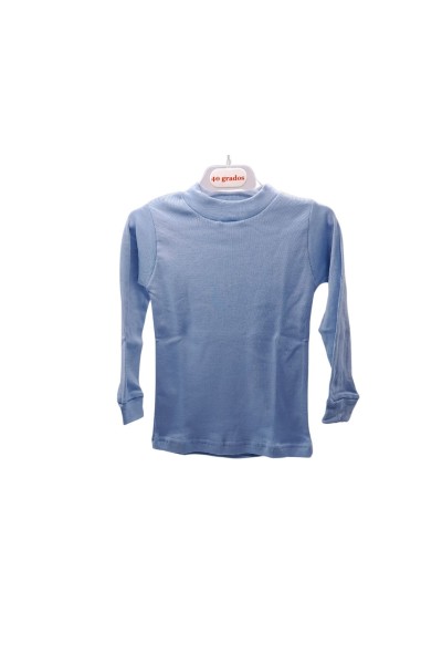 24125 Camiseta Cuello Semicisne Unisex