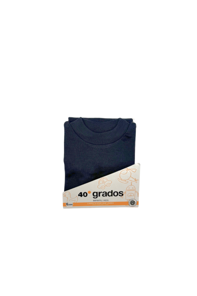 24125 Camiseta Cuello Semicisne Unisex