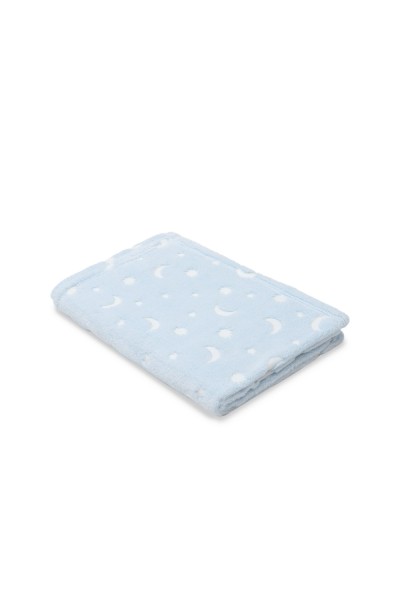 985 Manta minicuna GRABADA LUNA ESTRELLAS- Interbaby