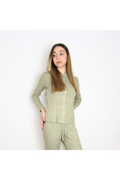 240175 Chaqueta casual mujer cremallera-40 Grados