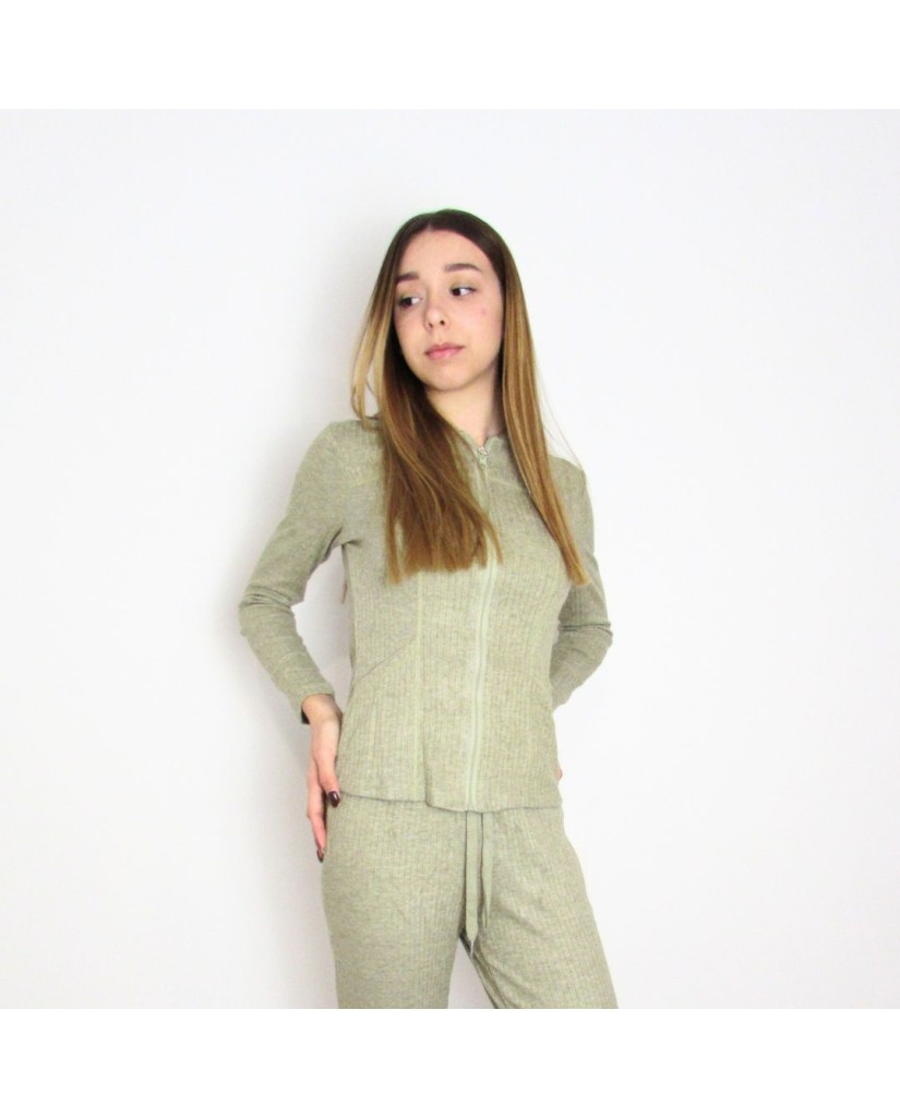 240175 Chaqueta casual mujer cremallera-40 Grados