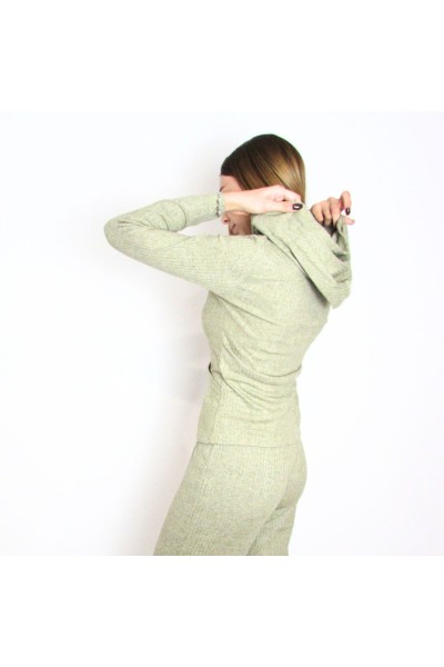 240175 Chaqueta casual mujer cremallera-40 Grados