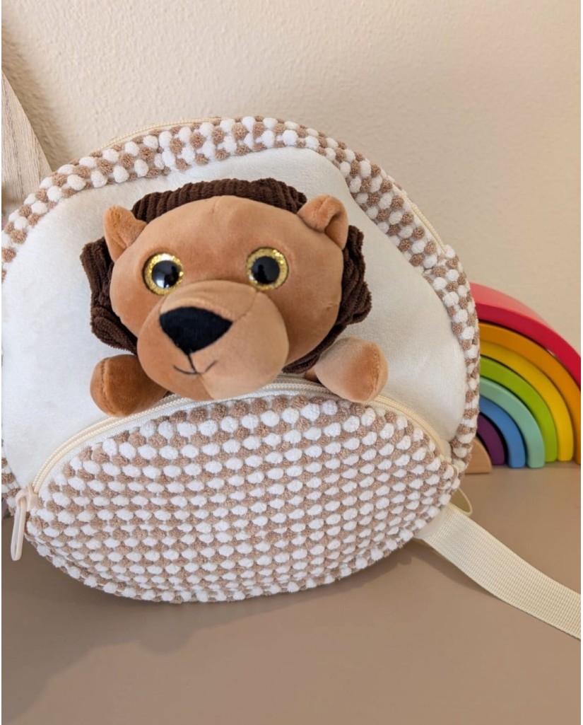IT23045C2 MOCHILA CON LEON