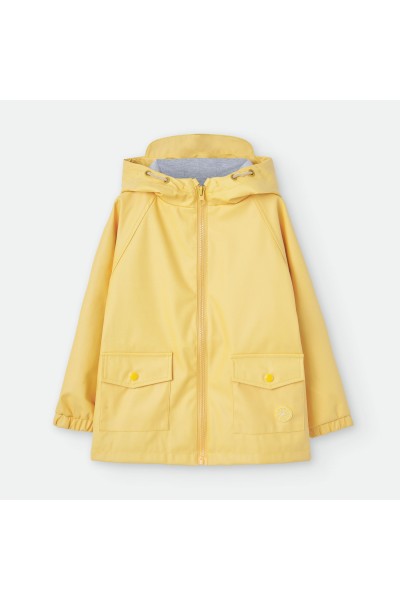 4610 Chubasquero infantil amarillo liso