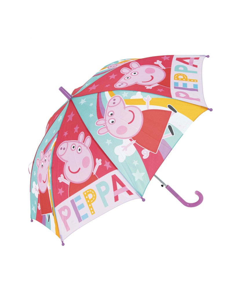 PP16552 PEPPA - PARAGUAS DE POLIÉSTER PEPPA PIG