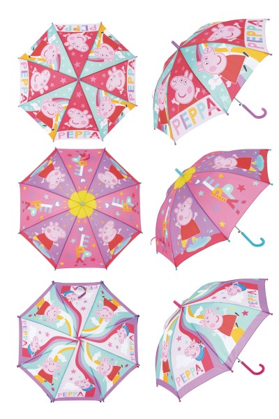 PP16552 PEPPA - PARAGUAS DE POLIÉSTER PEPPA PIG