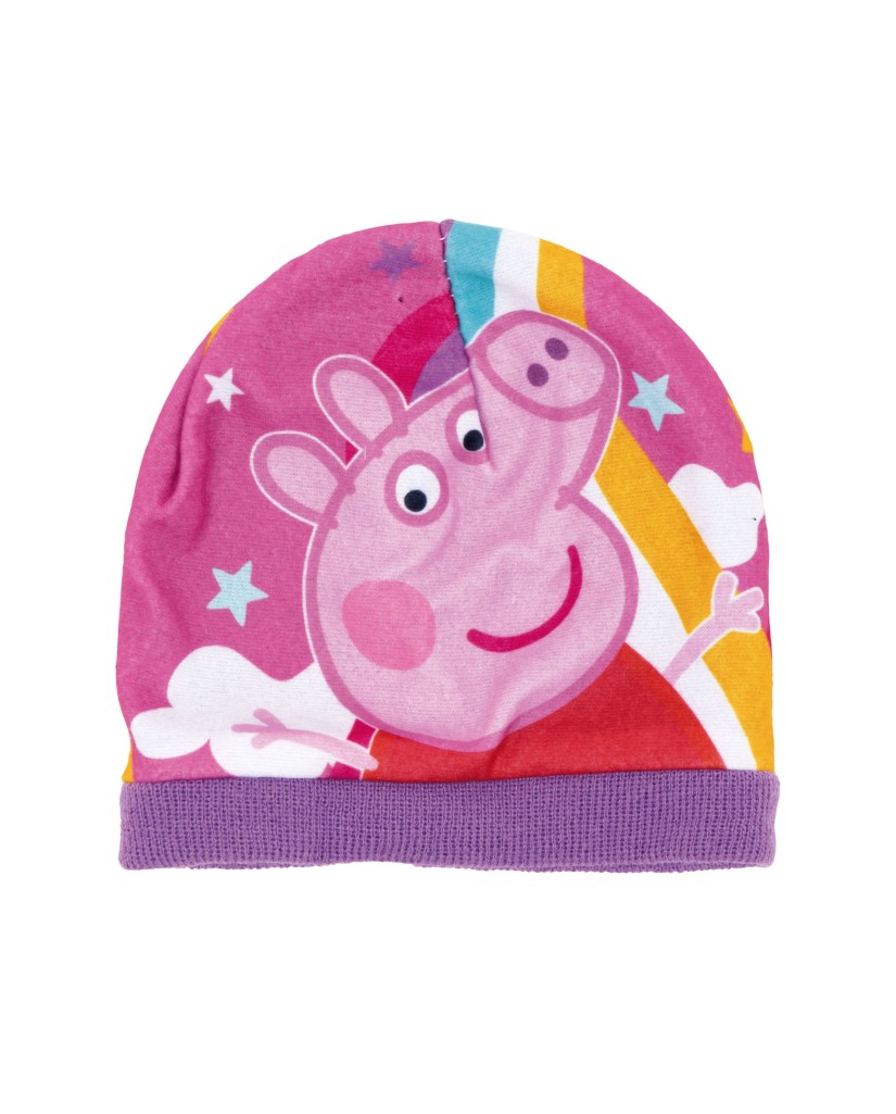 PP16555 PEPPA - SET GORRO+ GUANTES PEPPA PIG