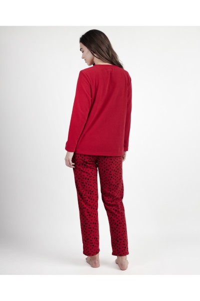63671-0 PIJAMA MUJER MICROPOLAR DALMATIANS ADMAS