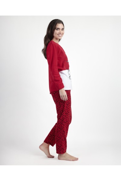 63671-0 PIJAMA MUJER MICROPOLAR DALMATIANS ADMAS