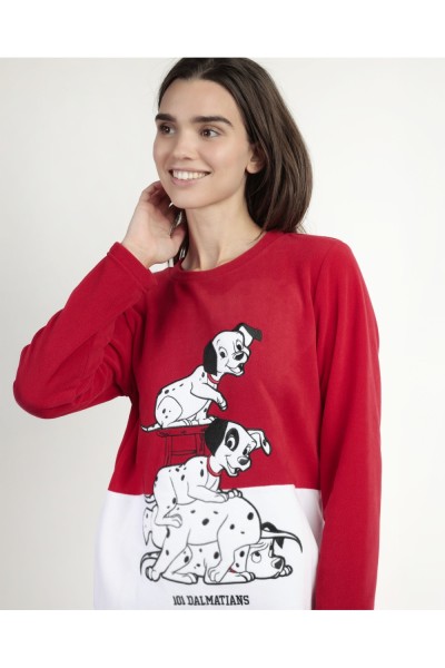 63671-0 PIJAMA MUJER MICROPOLAR DALMATIANS ADMAS