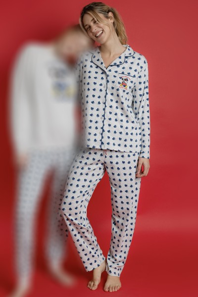 63310-0 PIJAMA MUJER ABIERTO YOU MAKE MY LOVE ADMAS