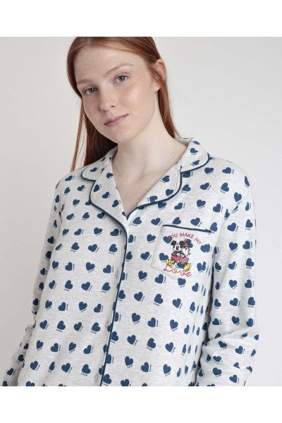 63310-0 PIJAMA MUJER ABIERTO YOU MAKE MY LOVE ADMAS
