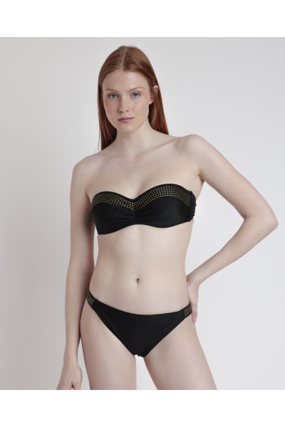 15461-0 BIKINI BANDEAU PUNK BEACH C