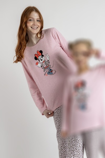 63313-0 PIJAMA MINNIE SKIN MUJER-ADMAS