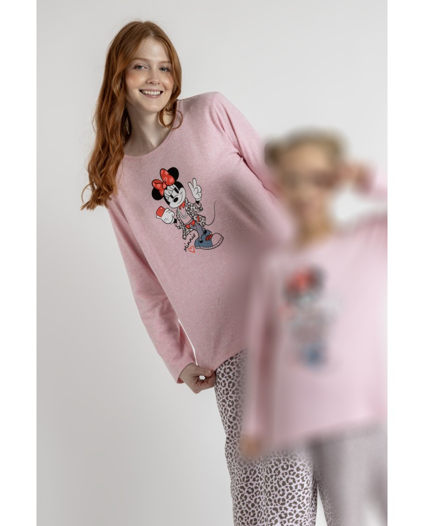 63313-0 PIJAMA MINNIE SKIN MUJER-ADMAS