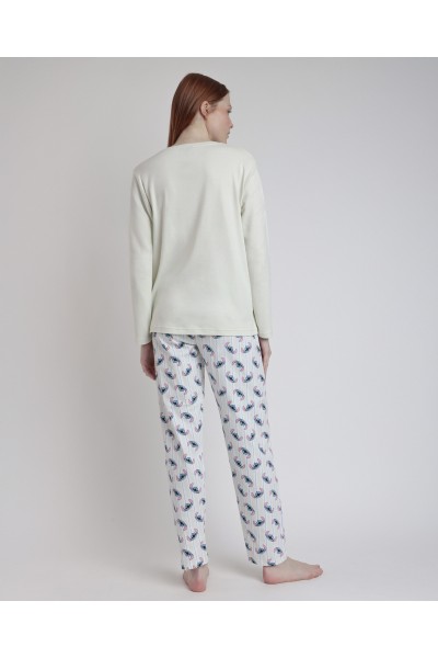 63315-0 PIJAMA STITCH 'LESS DRAMAS' MUJER-ADMAS