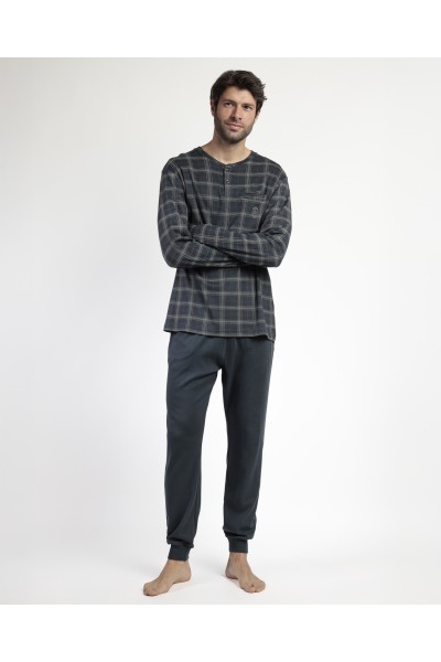 63797-0 PIJAMA TAPETA CINNAMON HOMBRE- ADMAS