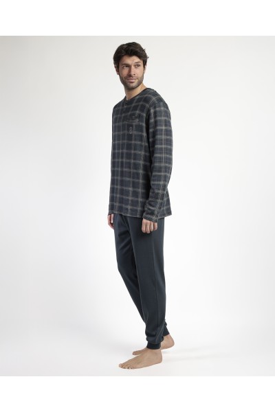 63797-0 PIJAMA TAPETA CINNAMON HOMBRE- ADMAS