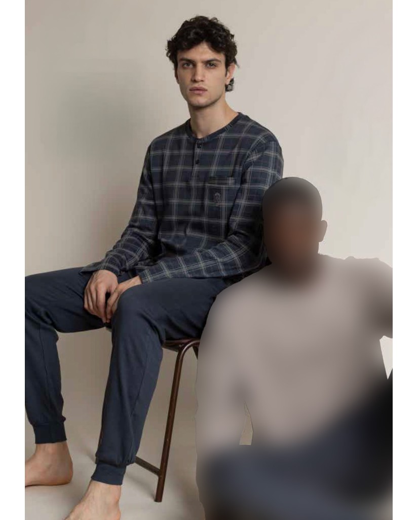 63797-0 PIJAMA TAPETA CINNAMON HOMBRE- ADMAS