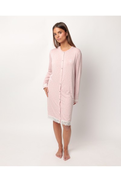 61446-0 CAMISOLA ABIERTA MUJER 'HEARTS' ADMAS