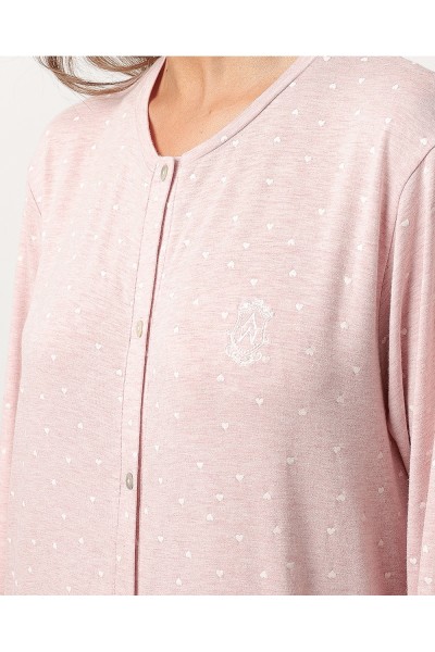 61446-0 CAMISOLA ABIERTA MUJER 'HEARTS' ADMAS