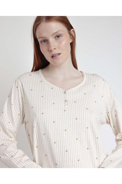 61419-0 CAMISOLA STRIPES AND STARS B