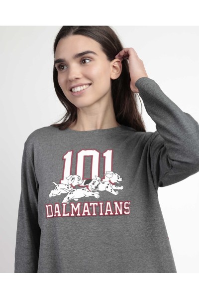 63666-0 PIJAMA MUJER DALMATAS VARSITY- ADMAS