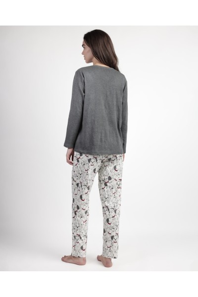 63666-0 PIJAMA MUJER DALMATAS VARSITY- ADMAS