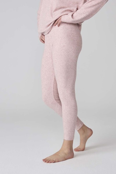 XJJB_FP2001 Pijama mujer canalé rosa casual J&J Brothers