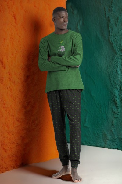63902-0 PIJAMA MANGA LARGA THINKING KERMIT - ADMAS