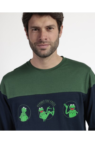 63903-0 PIJAMA KERMIT THE FROG HOMBRE-ADMAS