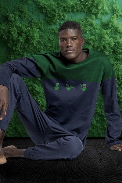 63903-0 PIJAMA KERMIT THE FROG HOMBRE-ADMAS